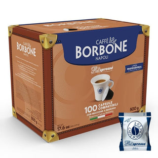 Caffè Borbone 100 Capsule Caffè Miscela Blu compatibili NESPRESSO