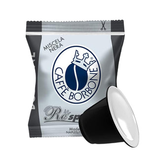 Caffè Borbone 100 Capsule Caffè Miscela Nera Compatibili NESPRESSO