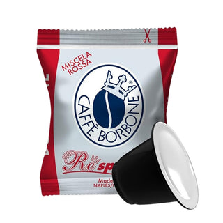 Caffè Borbone 100 Capsule Caffè Miscela Rossa Compatibili NESPRESSO