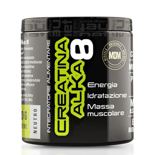 NET Integratori CREATINA ALKA 8 Creatina Monoidrata Micronizzata Clonapure,  Pre E Post Workout, Rapida Produzione Energetica, Contrasta la Fatica e Massimizza la Crescita Muscolare