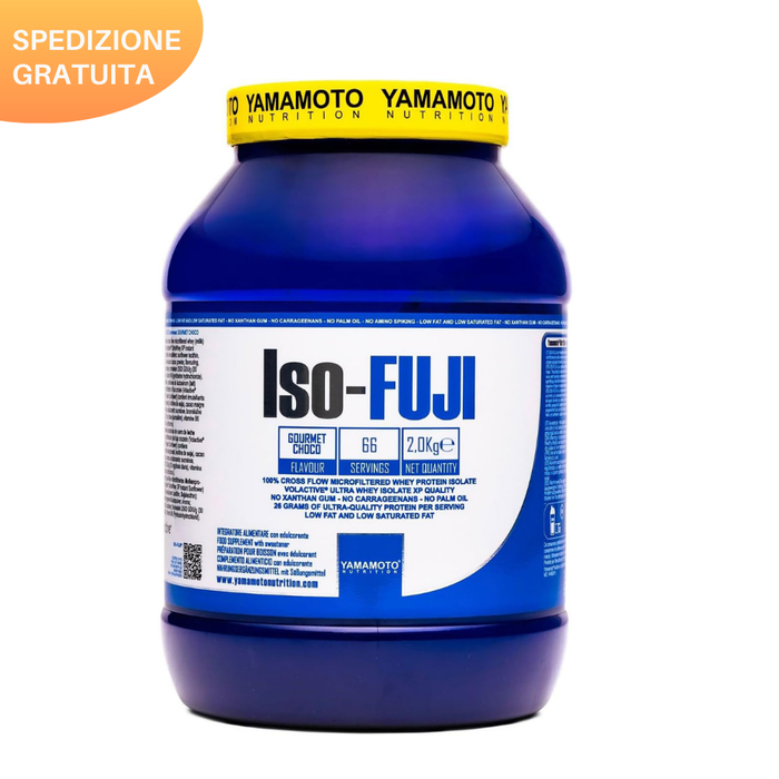 Iso-FUJI Volactive® 2.000 Grammi - 100% Proteine Siero di Latte Isolate di Qualità Volactive® UltraWhey XP, Altissimo Contenuto Proteico.