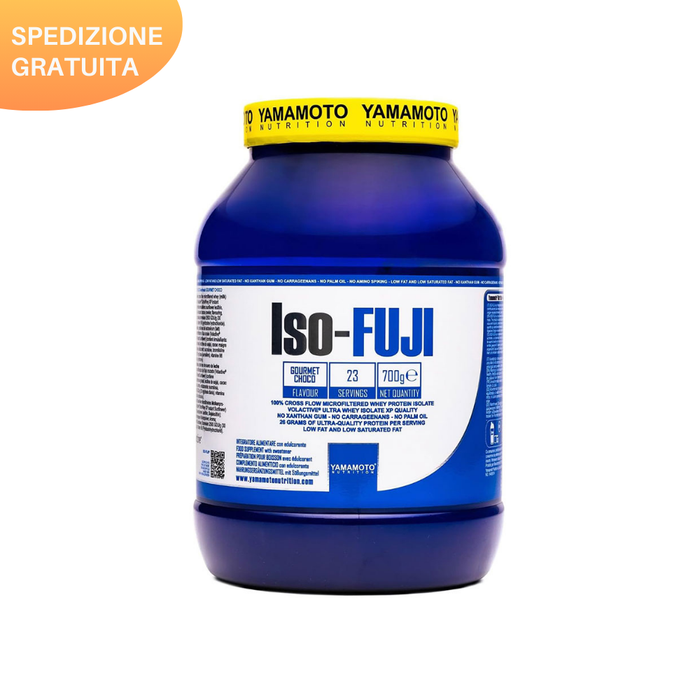 Iso-FUJI Volactive® 700 grammi - 100% Proteine Siero di Latte Isolate di Qualità UltraWhey XP, Altissimo Contenuto Proteico