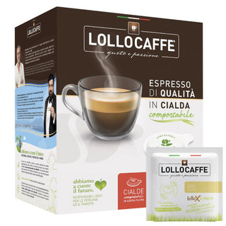 Lollo Caffè Box 150 Cialde Caffè ESE System 44 mm, Miscela ORO