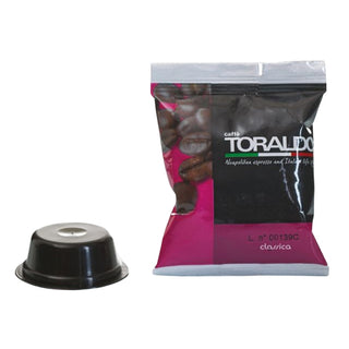 Caffè Toraldo 100 Capsule Miscela Classico Compatibili LAVAZZA A MODO MIO