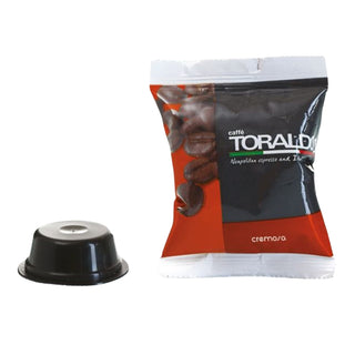 Caffè Toraldo 100 Capsule Miscela Cremosa Compatibili LAVAZZA A MODO MIO
