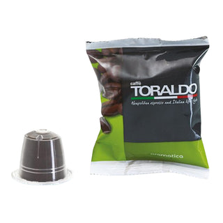 Caffè Toraldo 100 Capsule Miscela Aromatica Compatibili NESPRESSO