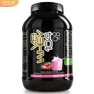 NET VB WHEY 104 9.8® Proteine Isolate Idrolizzate (OPTIPEP® 90 PRO), Con Aggiunta di Fermenti Lattici,  Enzimi digestivi, Minerali  Alcalinizzanti,  Ricca di BCAA e Peptid. Barattolo 900 gr