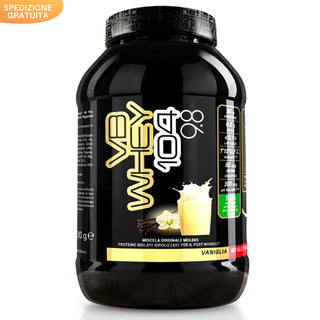 NET VB WHEY 104 9.8® Proteine Isolate Idrolizzate (OPTIPEP® 90 PRO), Con Aggiunta di Fermenti Lattici,  Enzimi digestivi, Minerali  Alcalinizzanti,  Ricca di BCAA e Peptid. Barattolo 1980 gr