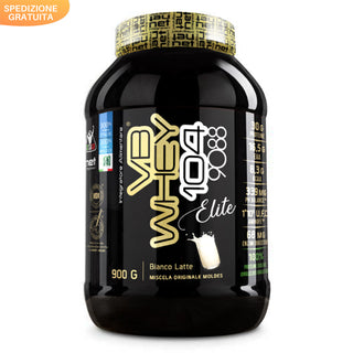 NET VB Whey 104 9088 Elite® 900 gr Integratore con Sieroproteine del Latte Proteine In Polvere
