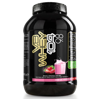 NET VB WHEY 104 9.8® Proteine Isolate Idrolizzate (OPTIPEP® 90 PRO), Con Aggiunta di Fermenti Lattici,  Enzimi digestivi, Minerali  Alcalinizzanti,  Ricca di BCAA e Peptid. Barattolo 900 gr