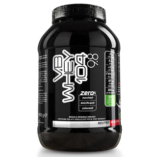 NET VB WHEY 104 9.8® Proteine Isolate Idrolizzate (OPTIPEP® 90 PRO), Con Aggiunta di Fermenti Lattici,  Enzimi digestivi, Minerali  Alcalinizzanti,  Ricca di BCAA e Peptid. Barattolo 900 gr