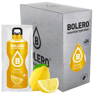 Bolero 24 Bustine 9g , Bevanda Istantanea Solubile, Zero Zuccheri, Vitamina C, Lemon (Limone)