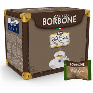 Caffè Borbone 100 capsule  Borbone Dek Don Carlo, Compatibili con  Lavazza a Modo Mio