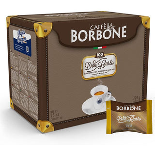 Caffè Borbone 100 capsule Borbone Oro Don Carlo, Compatibili con Lavazza a Modo Mio