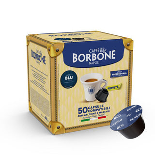 Caffè Borbone 100 capsule Miscela BLU, Compatibili con le Macchine Nescafè® Dolce Gusto®