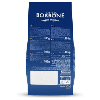 Caffè Borbone 90 capsule (6 confezioni da 15) Miscela BLU, Compatibili con le Macchine Nescafè® Dolce Gusto®