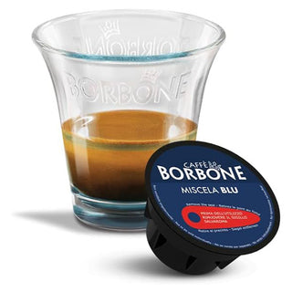 Caffè Borbone 90 capsule (6 confezioni da 15) Miscela BLU, Compatibili con le Macchine Nescafè® Dolce Gusto®