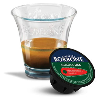 Caffè Borbone 90 capsule (6 confezioni da 15) Miscela DEK, Compatibili con le Macchine Nescafè® Dolce Gusto®