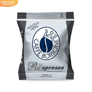 Caffè Borbone 100 Capsule Caffè Miscela Nera Compatibili NESPRESSO