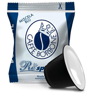 Caffè Borbone 100 Capsule Caffè Miscela Blu compatibili NESPRESSO