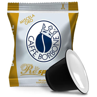 Caffè Borbone 100 Capsule Caffè Miscela Oro Compatibili NESPRESSO