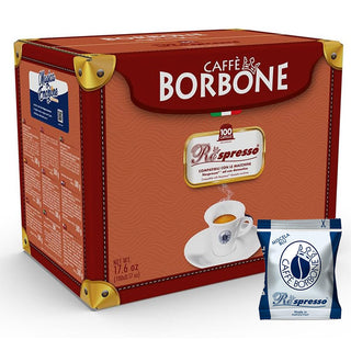 Caffè Borbone 100 Capsule Caffè Miscela Blu compatibili NESPRESSO