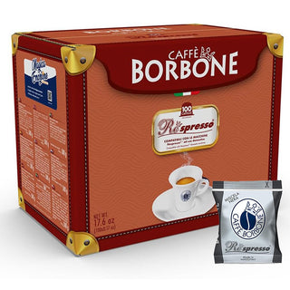 Caffè Borbone 100 Capsule Caffè Miscela Nera Compatibili NESPRESSO