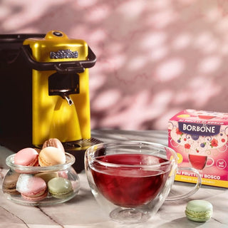 Caffè Borbone Tisana Ai Frutti di Bosco 72 Cialde Compostabili (4 Astucci da 18 Cialde)