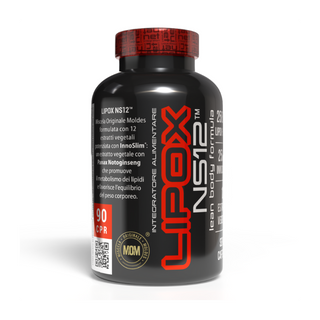LIPOX NS12 - Integratore Termogenico Brucia Grassi Senza Caffeina