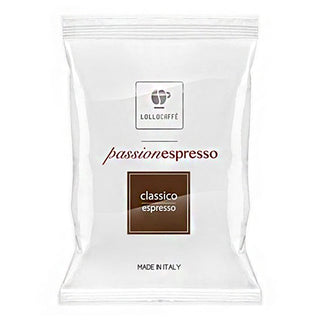 Lollo Caffè Box 100 Capsule Compatibili Macchine NESPRESSO, Miscela CLASSICO