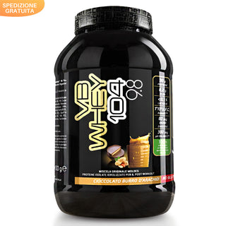NET VB WHEY 104 9.8® Proteine Isolate Idrolizzate (OPTIPEP® 90 PRO), Con Aggiunta di Fermenti Lattici,  Enzimi digestivi, Minerali  Alcalinizzanti,  Ricca di BCAA e Peptid. Barattolo 1980 gr