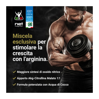 NET Integratori- N.O.B. 7 EXTREME – Integratore Pre-Workout Potenziato Gusto Arancia