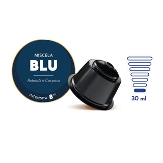Caffè Borbone 100 capsule Miscela BLU, Compatibili con le Macchine Nescafè® Dolce Gusto®