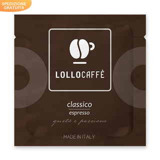 Lollo Caffè Box 150 Cialde Caffè ESE System 44 mm, Miscela CLASSICO