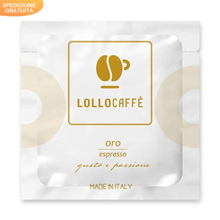 Lollo Caffè Box 150 Cialde Caffè ESE System 44 mm, Miscela ORO