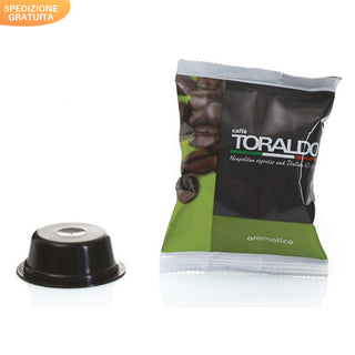 Caffè Toraldo 100 Capsule Miscela Aromatica Compatibili LAVAZZA A MODO MIO