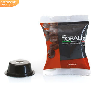 Caffè Toraldo 100 Capsule Miscela Cremosa Compatibili LAVAZZA A MODO MIO