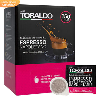 Caffè Toraldo 150 Cialde Miscela Classica