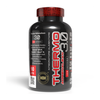THERMO ADRENALEAN 3.0 Con Caffeina - Integratore Termogenico Con Stimolanti