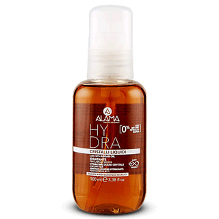 Alama Professional Hydra Cristalli Liquidi, Idratante Per Capelli Secchi. Con Olio di Argan, Cura Le Doppie Punte, Apllicazione Su Capelli Umidi e Asciutti, 100 ml