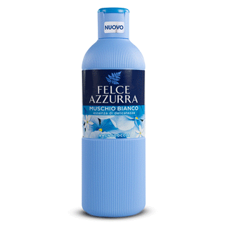 Felce Azzurra, Bagnodoccia, Bagnoschiuma. Muschio Bianco, Essenza di Delicatezza, 650 ml