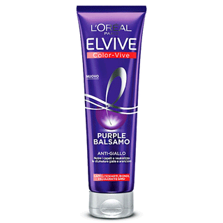 L'Oreal Paris Elvive Color-Vive, Balsamo Per Capelli Antigiallo. Per Capelli Schiariti, Biondi, Decolorati e Grigi, 150 ml