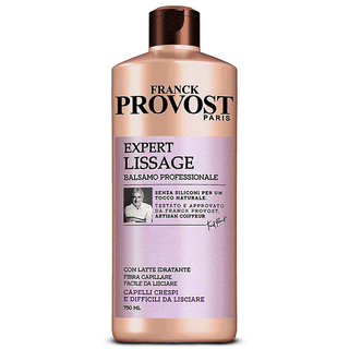 Frank Provost, Balsamo Professionale, Con Latte Idratante, Per Capelli Crespi e Difficili Da Lisciare, Expert Lissage, 750 ml