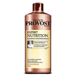 Frank Provost, Shampoo Professionale, Con Burro di Karité, Per Capelli Secchi, Expert Nutrtion, 750 ml