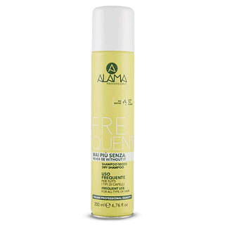 Alama Professional, Shampoo Secco, Uso Frequente. Per Tutti i Tipi di Capelli, 200 ml