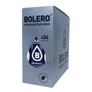 Bolero 24 Bustine 9g , Bevanda Istantanea Solubile, Zero Zuccheri, Vitamina C, Blue Berry (Mirtillo)