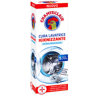 Chanteclair Cura Lavatrice Igienizzante, Extra Freschezza. Rimuove Sporco, Germi, Batteri e Cattivi Odori, 250 ml