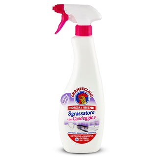 CHANTECLAIR- Sgrassatore  Con Candeggina, Profumazione Bouquet Fiorito, Elimina Batteri, 625 ml