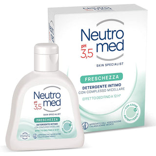 NEUTROMED- Detergente Intimo, Freschezza, Con Azione Antibatterica, 200 ml